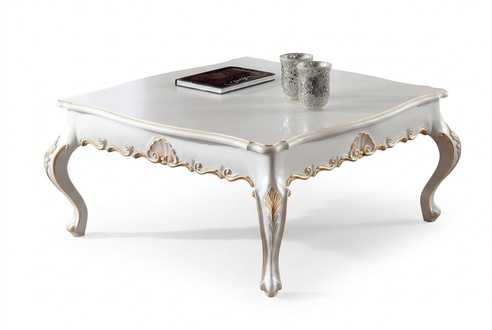 Couchtisch Beistelltisch Wohnzimmer Holz Tische Beistell Italien Stil Tisch Weiß