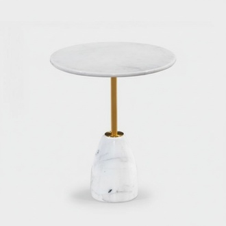 Couchtisch Luxus Design MarmorTisch Beistell Tische Wohnzimmer Rund neu