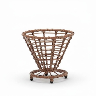 Couchtisch Rattan Braun Beistelltisch Designer Couchtisch Terrasse Luxus Möbel