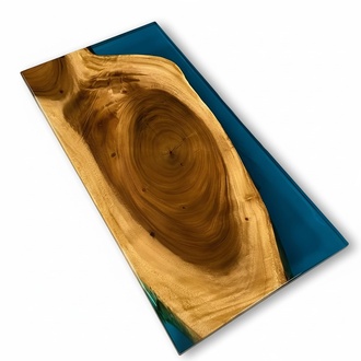 Couchtisch River Tisch Epoxidharz Massiv Tische 121x61 Flusstisch Echtes