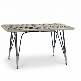 Couchtisch Terrasse Design Tische Möbel Tisch Luxus Beistelltisch Rattan Modern