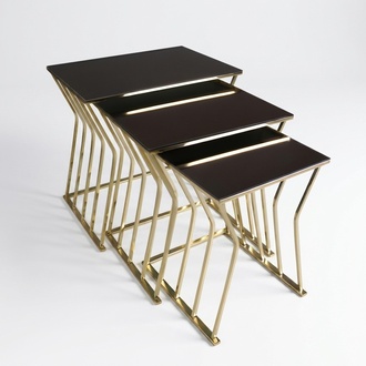 Couchtisch Wohnzimmertisch Beistelltisch Satztisch Minimalistisch Modern