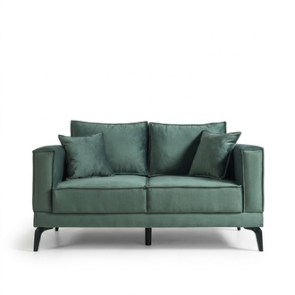 Das Sofa im modernen Design schafft eine stilvolle und gemütliche Atmosphäre.