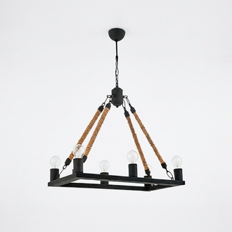 Deckenleuchter Lüster Kronleuchter Deckenlampe Lampen Schwarz Modern
