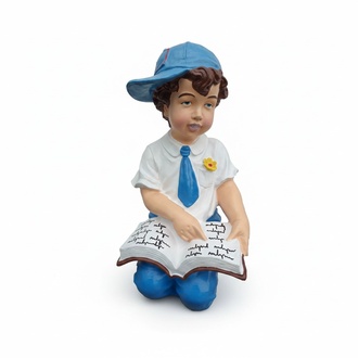 Deko Figur Statue Skulptur 47 cm Figuren Statuen Skulpturen Junge Garten