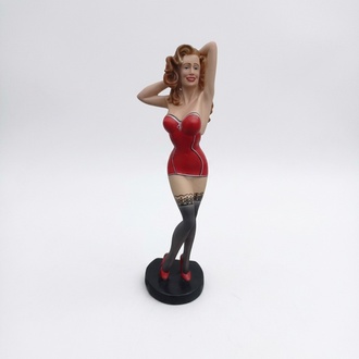 Dekoration Bordell Statue Gogo Tänzerin Skulptur Statuen Plastik Sexy