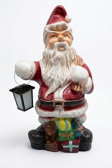 Dekoration Deko Weihnachtsmann Garten Statue Skulptur Figuren