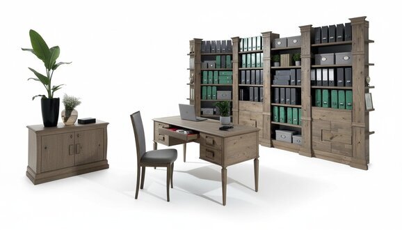 Schreibtisch Computertisch Büro Tische Office Wohnzimmer Deko Kollektion