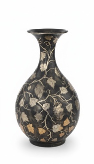 Design Blumen Topf Dekoration XXL Vase Vasen Handarbeit Dekorative Kelch