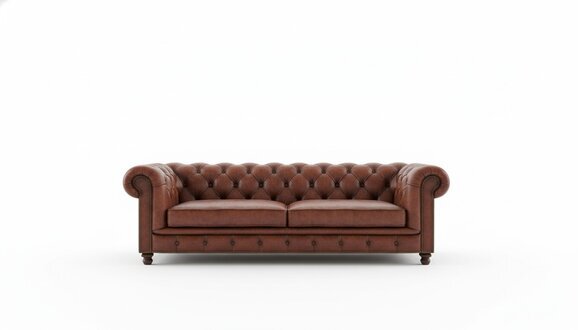 Design Chesterfield Sofagarnitur 3-Sitzer Couch Sofa Polster Sofas Neu