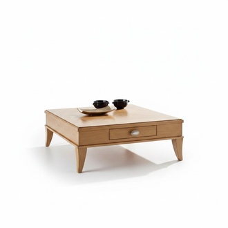 Design Couchtisch Tische Quadratisch Holz Wohnzimmer Tisch Luxus Möbel