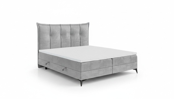 Design Doppelbett Schlafzimmer Textil Möbel Modern Luxus Bett Boxspringbett