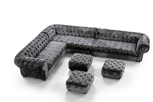 Design Dreisitzer Sitzer Set Sofa Polster Couchen Couch Modern Luxus 250x350cm