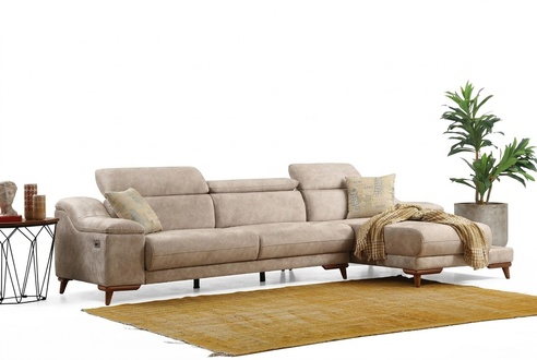 Design Ecksofa L-Form Wohnzimmer Sofa Couch Modern Wohnzimmer Neu Möbel