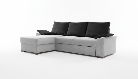 Design Ecksofa Schlafsofa Bettfunktion Couch Leder Polster Textil Sofas Neu 496