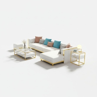 Esk Design Ecksofa L-form Modern Sofas Ledersofa Couch Wohnlandschaft