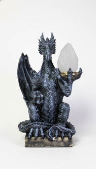 Design Gothik Stehleuchte Lampe Dekorative Stand Leuchte Leuchten Drachen