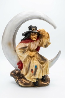 Design Hexe XXL Figur Statue Skulptur Figuren Skulpturen Deko Baba