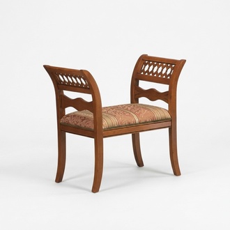 Design Hocker Bank Luxus Möbel Polsterbank Designer Sitzmöbel Fußhocker