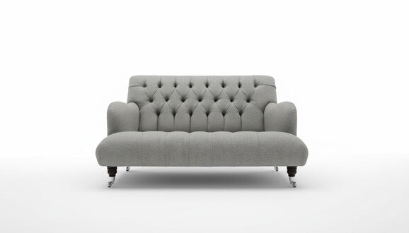Design Klassische Textil Sofa 2 Sitzer Couch Polster Luxus Sofas