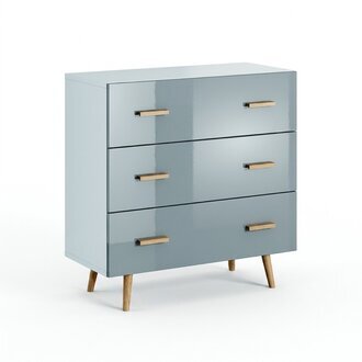 Design Kommode Holz Schrank Hochschrank Anrichte Schubladen Schränke Kommoden