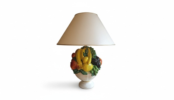 Design Leuchte Lampenschirm Lampe Früchte Dekolampe Lampen