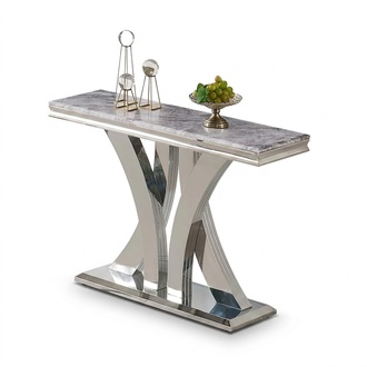 Design Luxus Konsole Tisch Konsolen Tische Edelstahl Design Sideboard