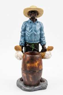 Design Mann Figur Garten Statue Skulptur Figuren Skulpturen Dekoration