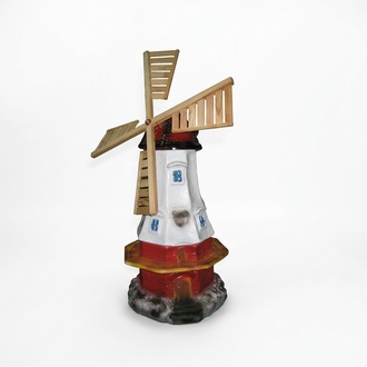 Design Mühle Figur Statue Skulptur Höhe 73cm Statuen Figuren Dekoration