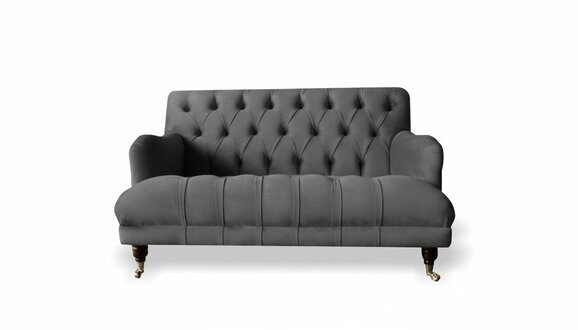 Sitz Design Polster Couch 2 Sitzer Zweisitzer Sofa Sofas Couchen Textil Stoff
