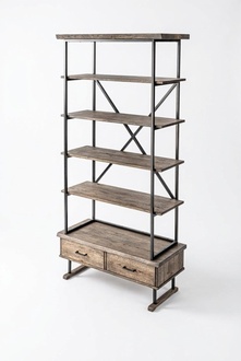 Design Regal Wohnzimmer Schränke Edelstahl Regale Bücherschrank