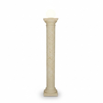 Design Säulenlampe Lampe Leuchte Lampenschirm Dekolampe Säule