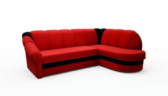 Design Schlafsofas Ecksofa Bettfunktion Couch Leder Textil Polster Sofas
