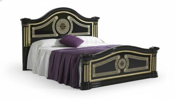 Design Schlafzimmer 3tlg. Bett Luxus 2x Nachttisch Klassischer Betten Set