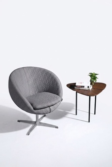 Design Sessel Metall Relax Stühle Lehn Stuhl Lounge Möbel Wohnzimmer