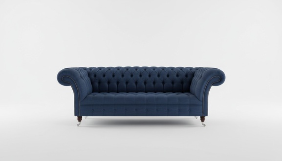 Design Sofa Chesterfield Luxus Klass Couch Polster Garnitur Leder Textil Neu 102