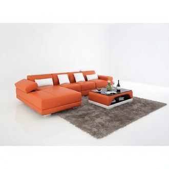 Design Sofa Eckcouch Ecksofa Sofas Couch Polster Eckgarnitur Couchtisch Neu 2tlg