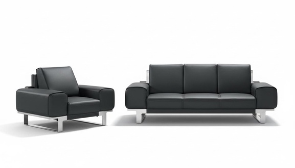 Design Sofa Sitz Polster Couch Gruppe Garnitur Möbel Leder 3 1 Sitzer