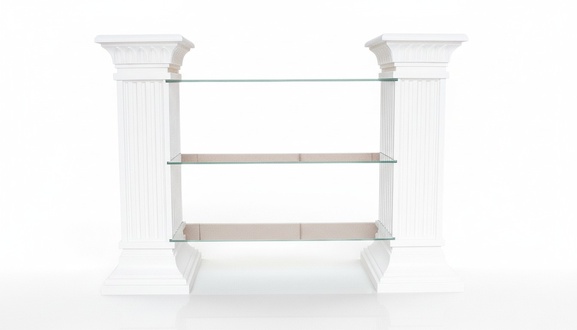 Design Vitrine Regal Säule Vitrinen Regale Schrank Wohnzimmer 1839