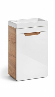Design Waschbecken Waschtisch Badezimmer Unterschrank Hochglanz