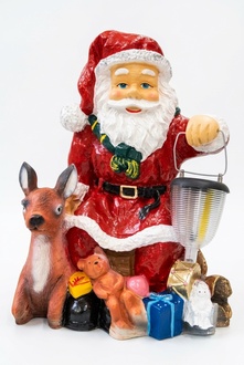 Design Deko Weihnachtsmann Figur Garten Statue Skulptur Figuren Skulpturen