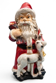 Design Weihnachtsmann Deko Figur Garten Statue Skulptur Figuren Skulpturen