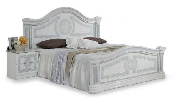 Designer Bett Schlafzimmer Klassische Betten Holz Hotel Luxus Polster Sitz