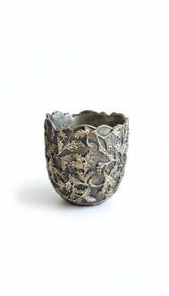 Designer Blumentopf Hand bemalt Topf Vase Übertopf Vase Blumentöpfe