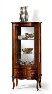 Designer Luxus Holz Vitrine Schrank Design Anrichte Italienische Möbel Sideboard Neu