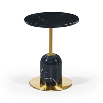 Designer Schwarzer Couchtisch Beistelltisch Wohnzimmer Luxus Möbel Tisch