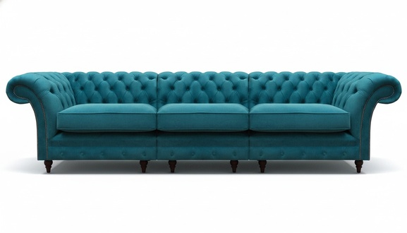 Designer Sofa Dreisitze Couch Luxus Chesterfield Wohnzimmer Neu Einrichtung