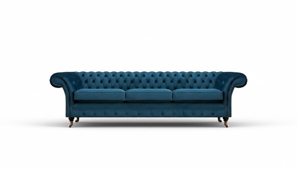 Designer Sofa Dreisitze Couch Wohnzimmer Einrichtung Polstermöbel Textil
