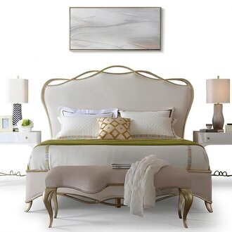 Designerbett Polsterbett Ehebett Lederbett Doppelbett Bett Textil Betten