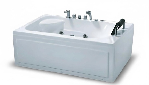 Designwanne Whirlpool Raumsparwanne Acrylwanne Komfortwanne Wanne 160x110 cm
